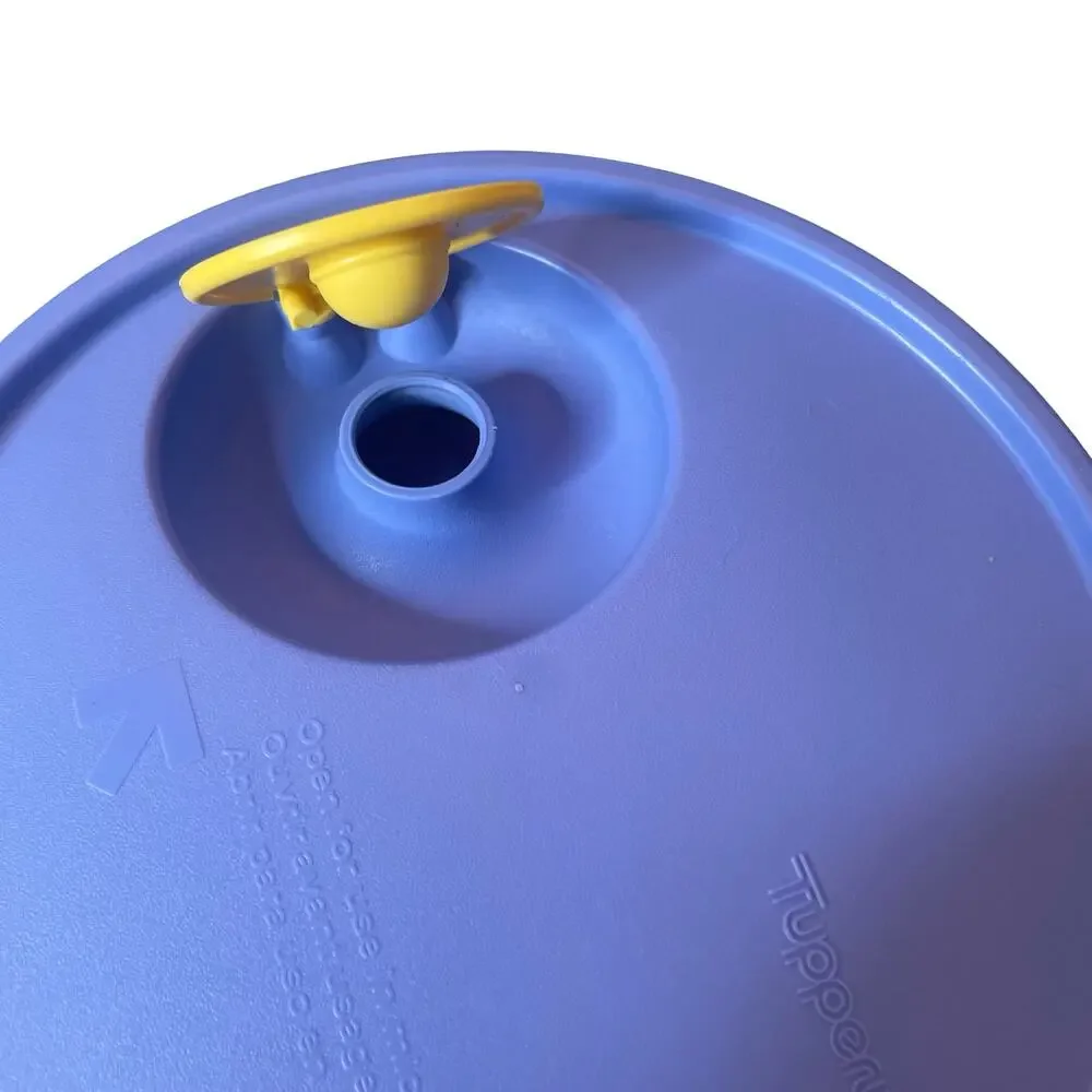 Tupperware Replacement Lid 2648 Teal 6.25